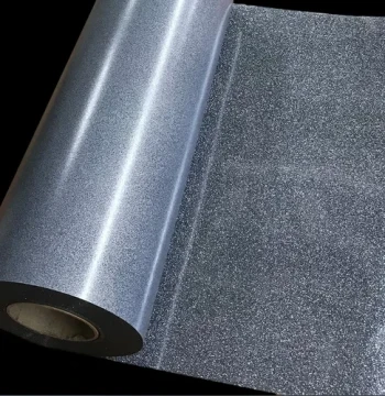 Silver Glitter Heat Transfer Vinyl (20 Inch./24 Inch.) | Heat Transfer Vinyl