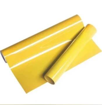 Yellow Flock Heat Transfer Vinyl (20 Inch./24 Inch.) | Heat Transfer Vinyl