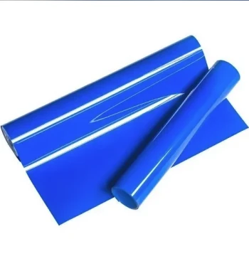 Blue Flock Heat Transfer Vinyl (20 Inch./24 Inch.) | Heat Transfer Vinyl