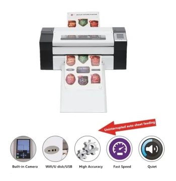 Skycut A3 Max Label Sticker Cutter Plotter With Auto Feeding Paper Metal Body