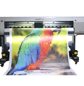 KINGJET KJ-180UV Roll to Roll UV Printer – 1.8m UV LED Printing Machine