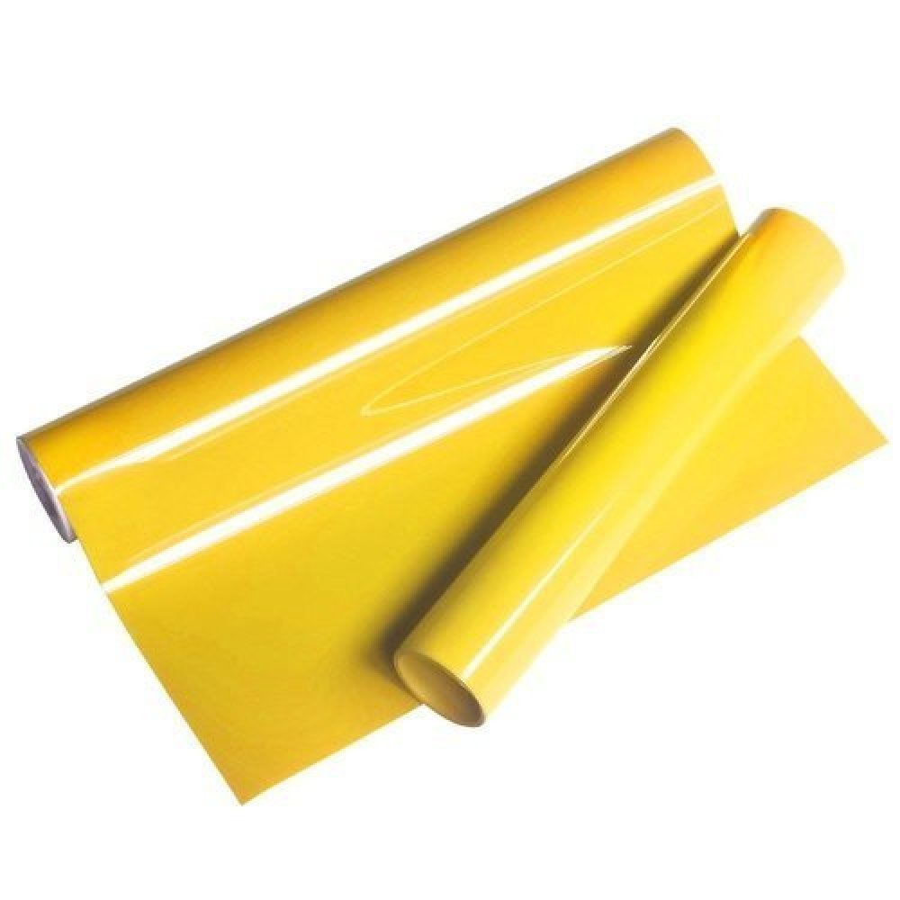 Yellow flox heat transfer vinyl (20 inch./24 inch.)